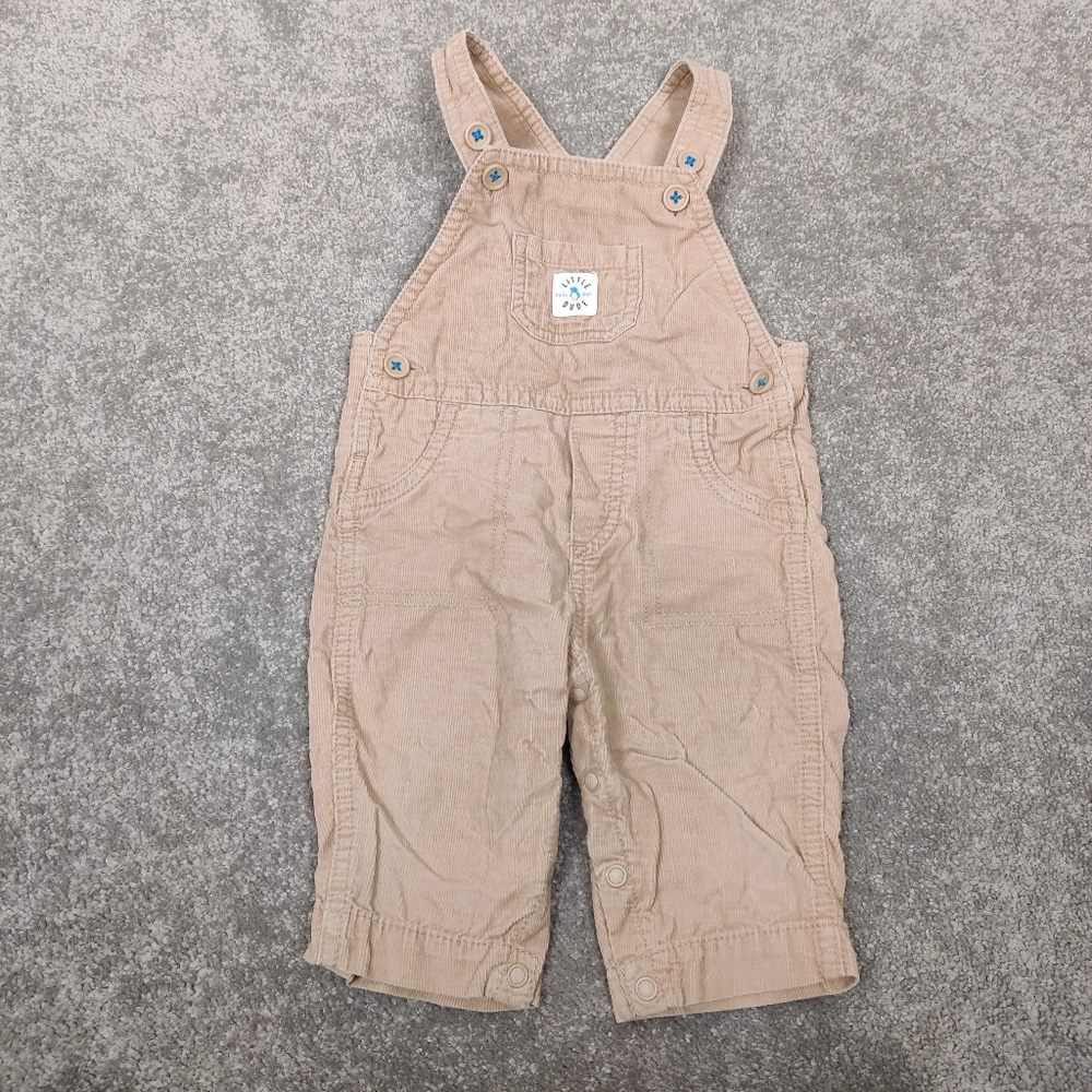 Child of Mine Carter's Baby Boy's Corduroy Overalls Jumpsuit Size 3-6 Months